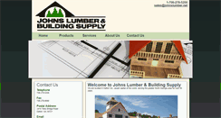Desktop Screenshot of johnslumber.net